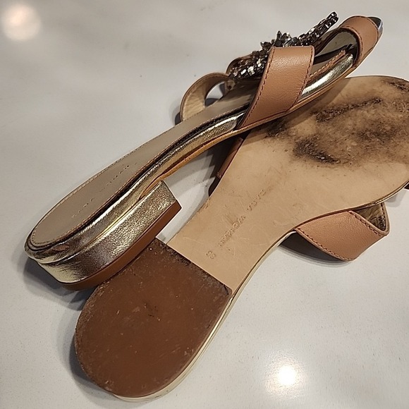 Zara Size 36 Sandals With Jewels - Picture 6 of 6